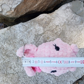 pembe tavşan anahtarlık