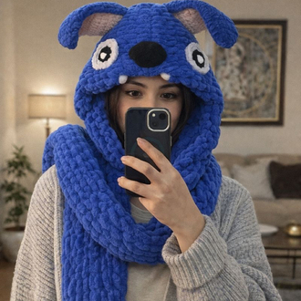 Stitch balaclava atkı