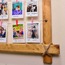 Ahşap İpli Mandallı Duvar Fotoğraf Çerçevesi