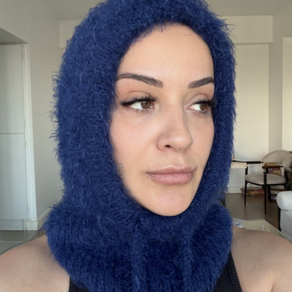 Hoodelle Saks Balaclava – 4 Stilde Kullanım | El Örmesi Unisex