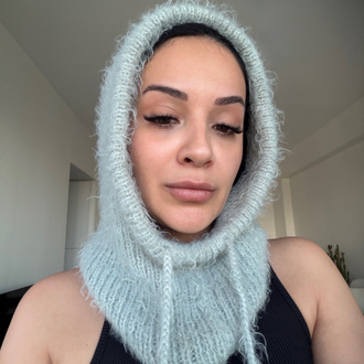 Hoodelle Buz Balaclava – 4 Stilde Kullanım | El Örmesi Unisex