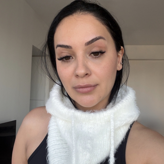 Ön sipariş- Hoodelle Beyaz Balaclava – 4 Stilde Kullanım | El Örmesi Unisex