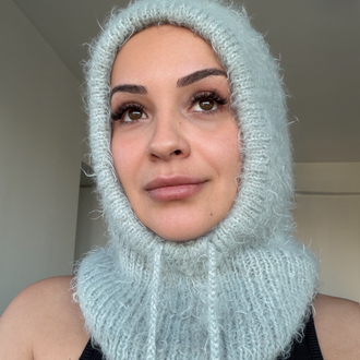Hoodelle Buz Balaclava – 4 Stilde Kullanım | El Örmesi Unisex
