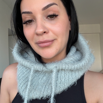 Hoodelle Buz Balaclava – 4 Stilde Kullanım | El Örmesi Unisex