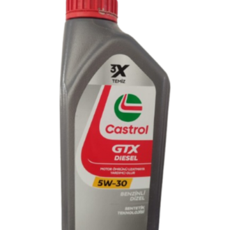 Castrol Gtx Dıesel 5W30 Benzinli Dizel 1 Litre Motor Yağı
