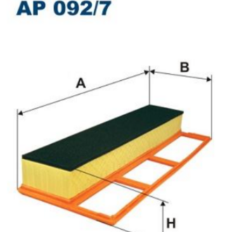 FİLTRON AP 4003 HAVA FİLTRESİ ( FİLTRON AP 092/7 )
