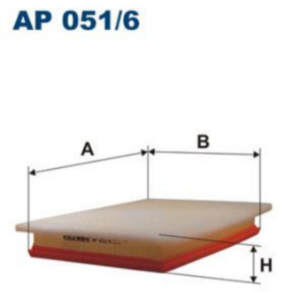FİLTRON AP 051/6 HAVA FİLTRESİ