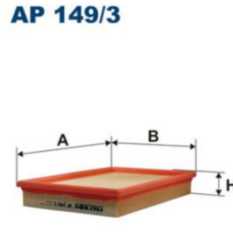 FİLTRON AP 149/3 HAVA FİLTRESİ