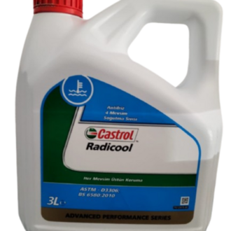 Castrol Radicool Antifriz 4 Mevsim Soğutma Sıvısı Mavi 3 Litre