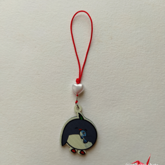 Charm - Balık ve Penguen (Kalp)