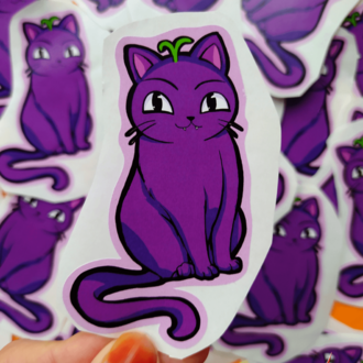Dikkatkedivar Sticker (Sağa Dönük)