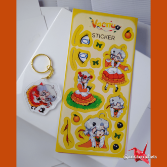Vacnuo Sticker Sheet