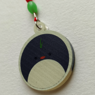Charm - Penguen (Fosforlu)