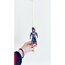 Easter Candle w/ Spiderman figurine