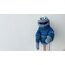 striped monster puppet | kukla (pre-order)