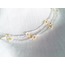 tiny daisies necklace (white)