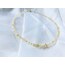 ethiopian opal moon necklace | kolye