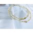 ethiopian opal moon necklace | kolye