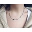 Tiny Daisies Necklace w Gold | Heart-key