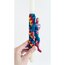 Easter Candle w/ Spiderman figurine