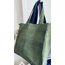 midi waxed canvas tote | çanta