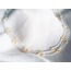 tiny daisies necklace (white)
