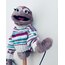 Striped Pullovered Monster Puppet