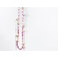 tiny daisies necklace (pink/white)