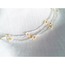 tiny daisies necklace (white)
