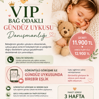 VIP Bağ Odaklı Uyku Eğitimi Paketi Gündüz Uykusu