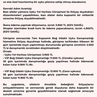 Uyku Yol Haritası Paketi-Soru Cevap