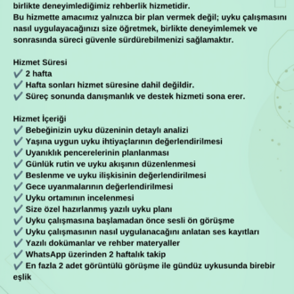 Temel Uyku Rehberliği Paketi