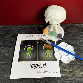 Valorant Viper funko pop figür boyama seti
