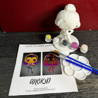 Valorant Reyna funko pop figür boyama seti