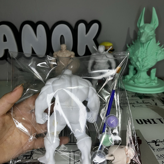 Hulk koleksiyon figürü boyama seti