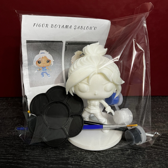 Valorant Jett funko pop figür boyama seti