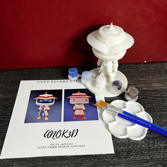 Valorant Cypher funko pop figür boyama seti