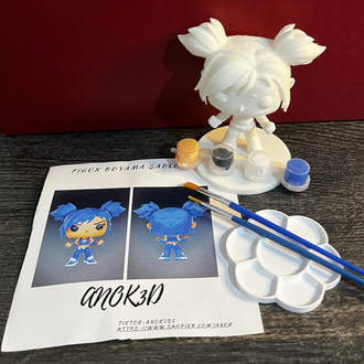 Valorant Neon funko pop figür boyama seti