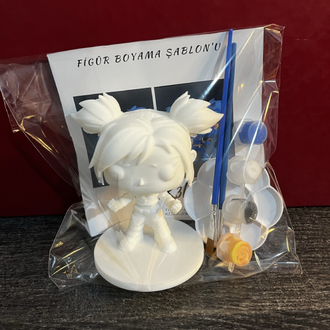 Valorant Neon funko pop figür boyama seti