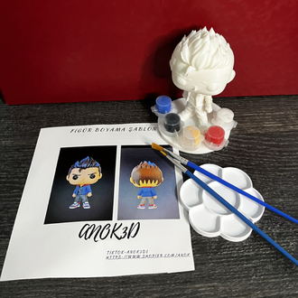 Valorant Yoru funko pop figür boyama seti