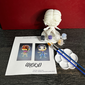 Valorant Fade funko pop figür boyama seti