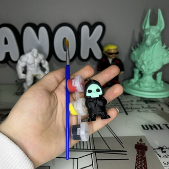 Deadpool koleksiyon figürü boyama seti