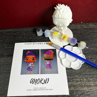 Valorant Astra funko pop figür boyama seti