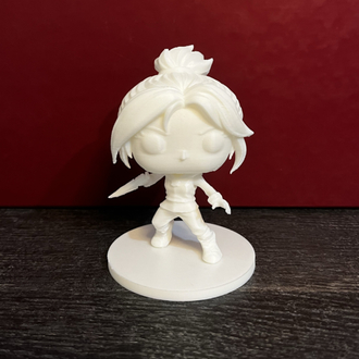 Valorant Jett funko pop figür boyama seti