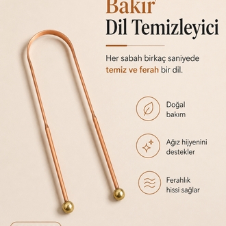 Bakır Dil Temizleyici