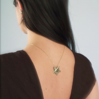 Kır yıldızı - Kolye I Lysimachia arvensis - Necklace