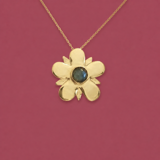 Kır yıldızı - Kolye I Lysimachia arvensis - Necklace