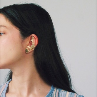 İnci tanesi - Earcuff I String of pearls - Earcuff