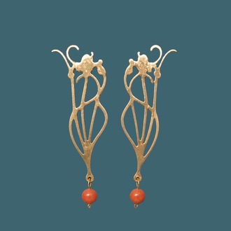 Süsen - Küpe I Iris - Earrings
