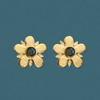 Kır yıldızı - Küpe I Lysimachia arvensis - Earrings